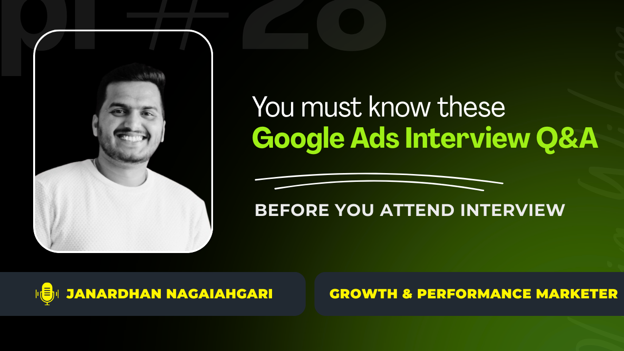 google adWords interview questions