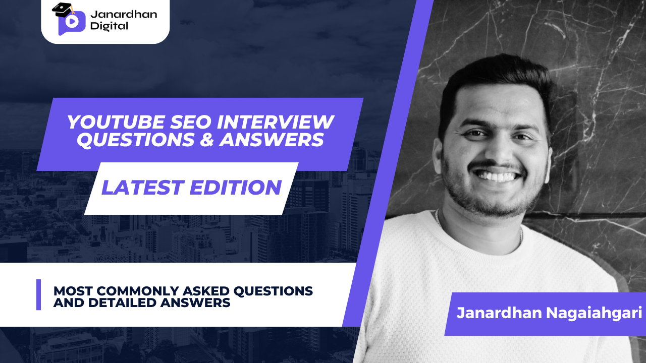youtube SEO interview questions and answers